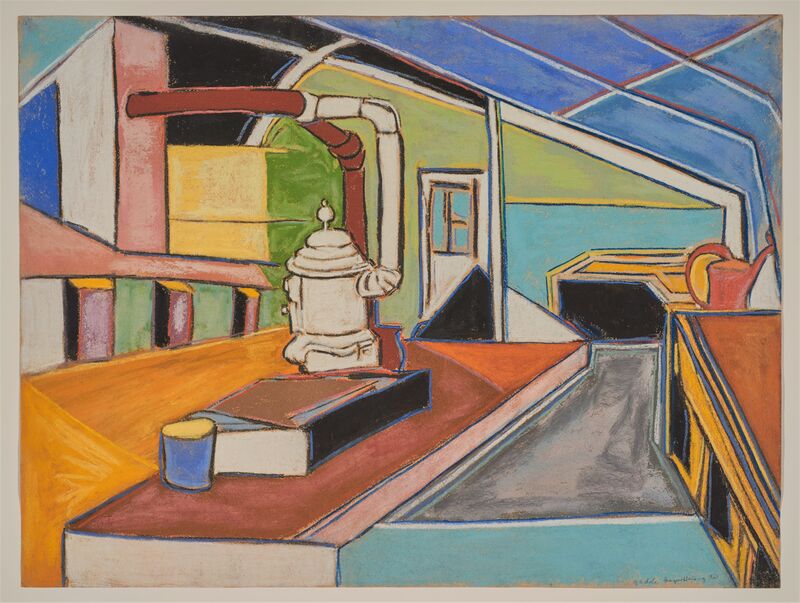 Beauford Delaney, Yaddo, 1950