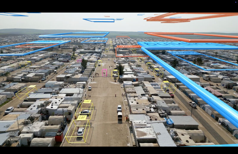 Hito Steyerl, Mechanical Kurds, 2025, Videoinstallation