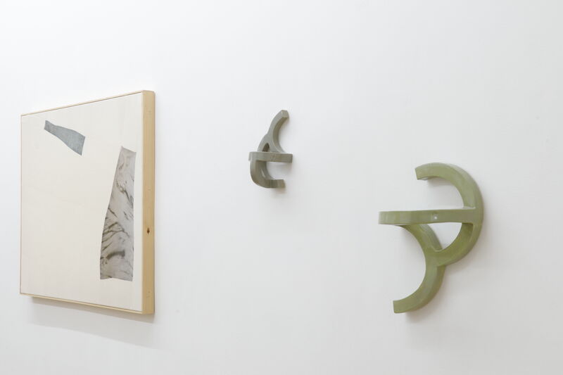 Ausstellungsansicht »Analogien« in der Galerie Biesenbach.