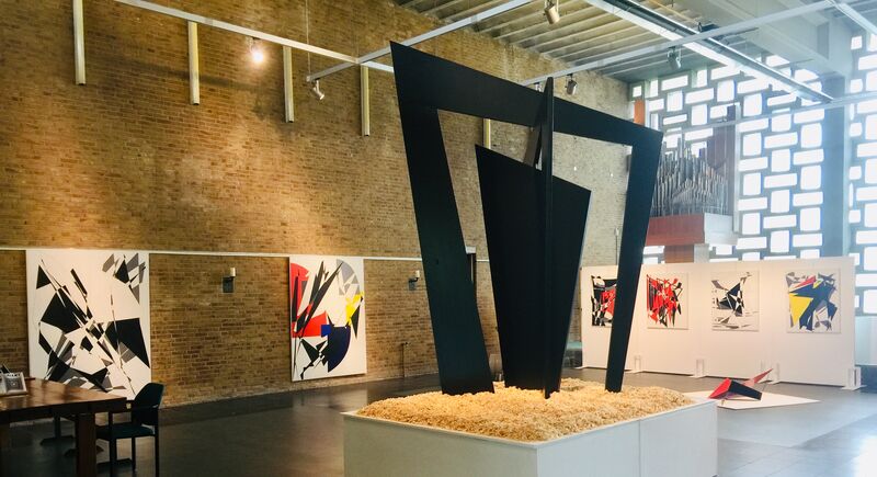 Einzelausstellung ‘Journey Through the Land of Geometry’ im Museum Nagele, 2019