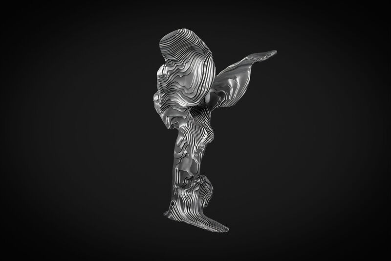 THE VAULT JEAN PAUL KALA - Angel - 110 x 76 x 84 cm - Aluminium - Edition original - 2024