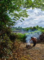Jane Jin Kaisen, Fire by Illetdang (Seventh-Day Shrine), 2023