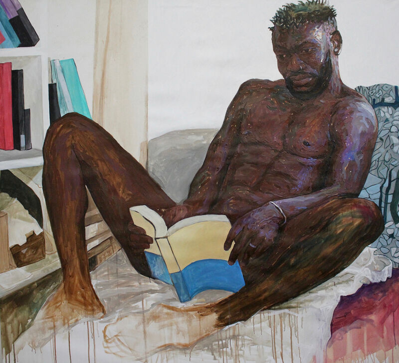 Amoako Boafo, Body Politics 3, 2016