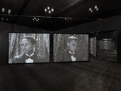 Isaac Julien, Once Again... (Statues Never Die), 2022, Installation view, The Armory Show, 2024