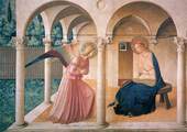 Fra Angelico, Die Verkündigung, um 1438–1450