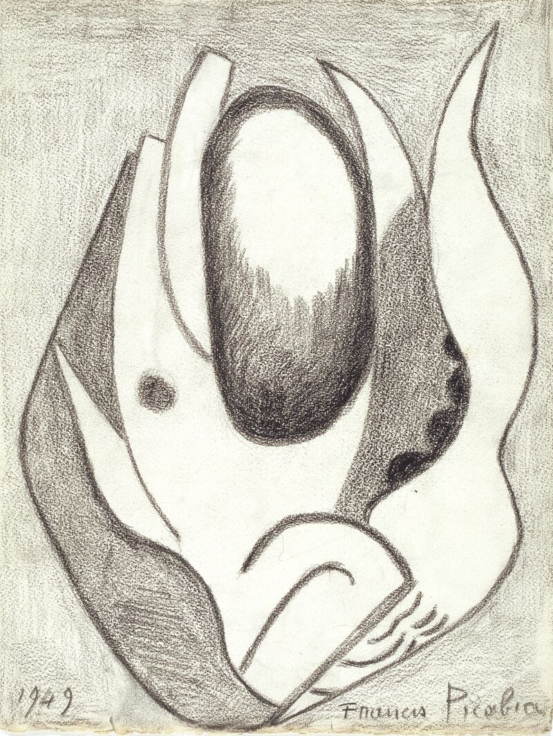 Francis Picabia, Vaskekonerne (The Washerwomen), 1949