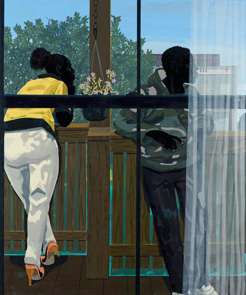 Kerry James Marshall, Untitled (Porch Deck), 2014