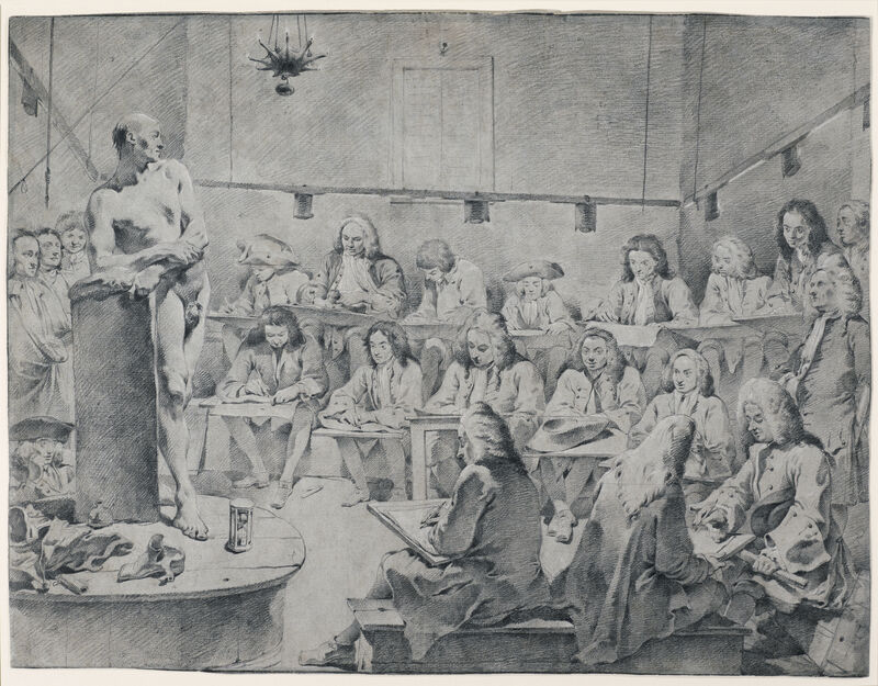 Life-Drawing Class, about 1716 – 18, Giovanni Battista Tiepolo