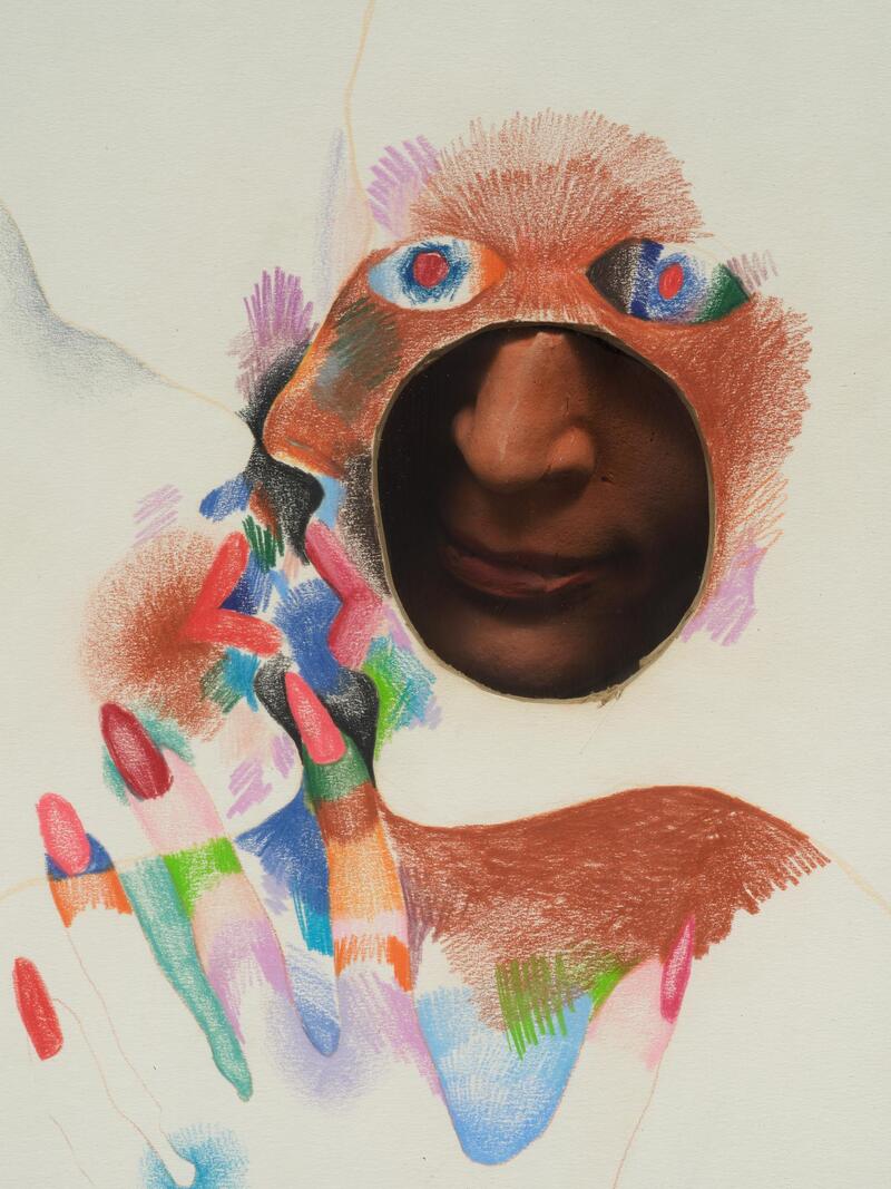 Marisol, Face Behind a Mask, 1961