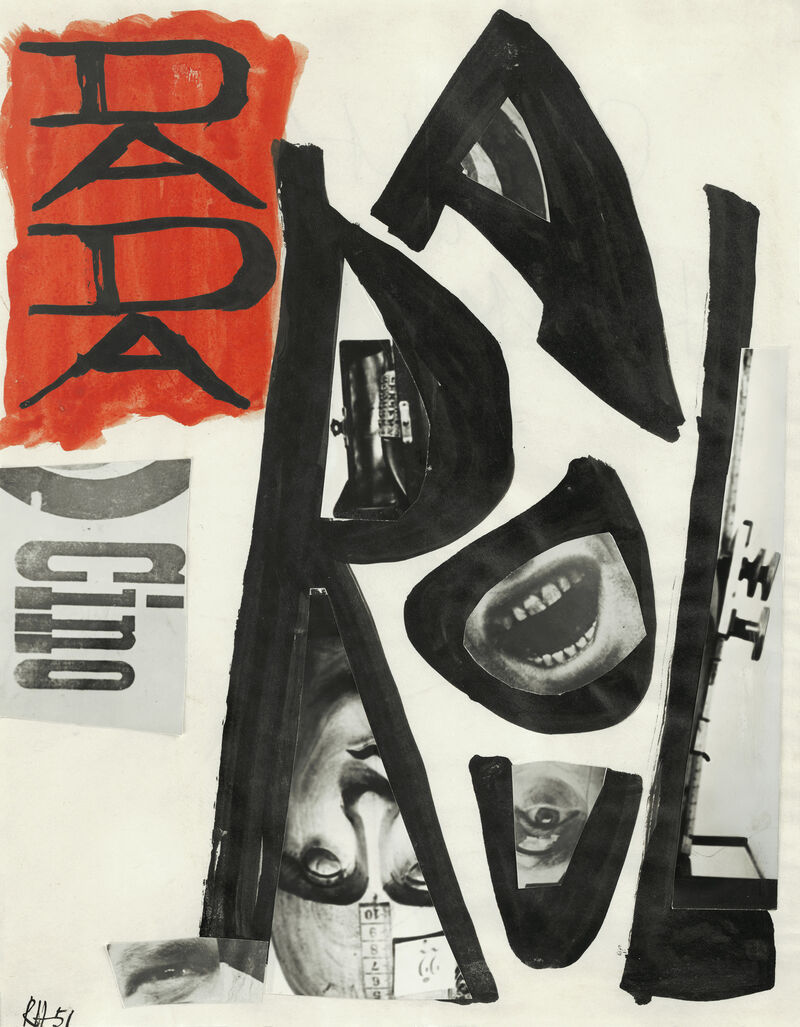 Raul Hausmann, Dada Raoul, 1951
