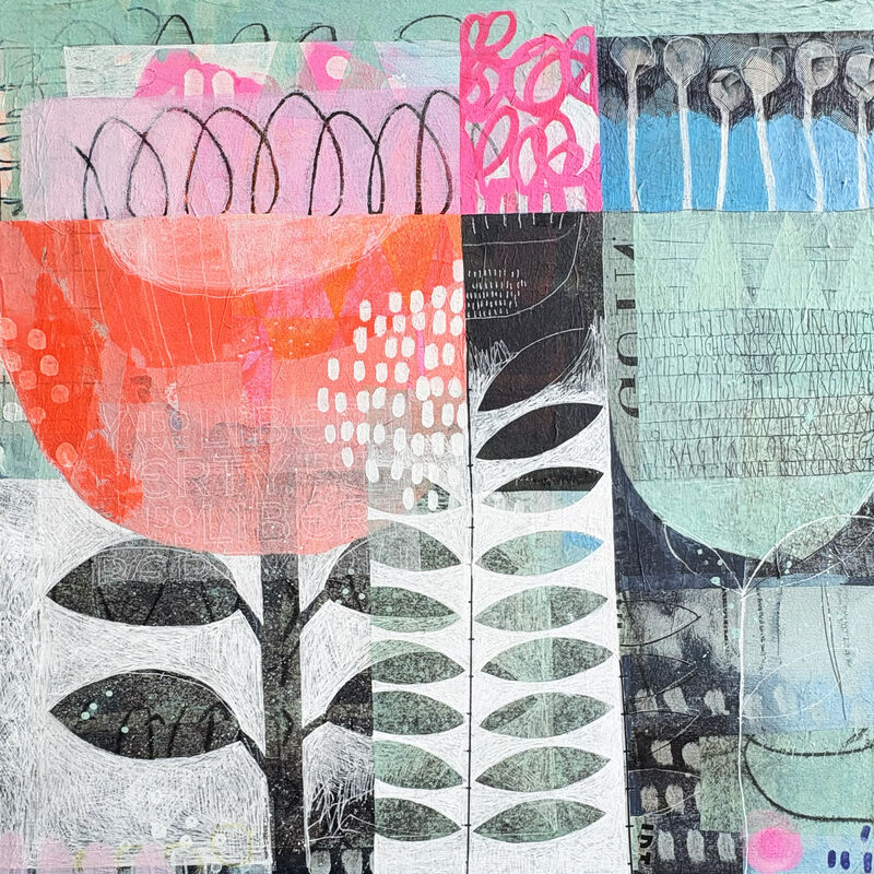 Isa Johannsen, Into the Wild, 2025, 60 x 60 cm