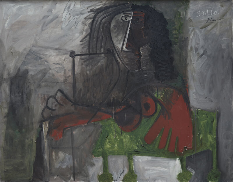 Pablo Picasso, Nu Assis/Seated Nude, 1960