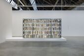 Saâdane Afif, The Fountain Archives (Bookshelves), 2022