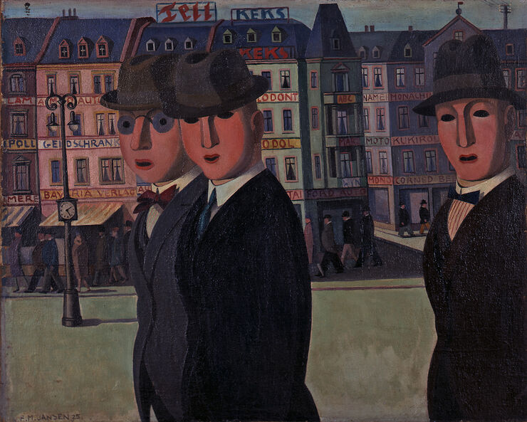 Franz M. Jansen, Promenade, 1925