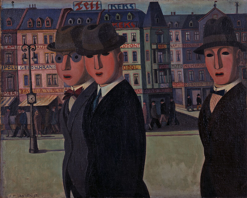 Franz M. Jansen, Promenade, 1925