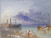 Joseph Mallord William Turner, Harbour View, about 1826