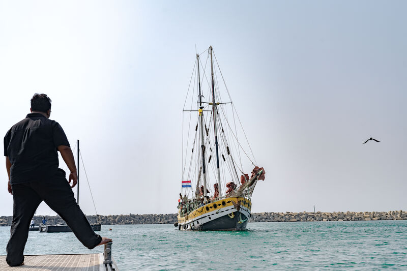 Arka Kinari, Arrival at Sail Lanka, Colombo Port, Foto: Isira Sooriyaarachchi