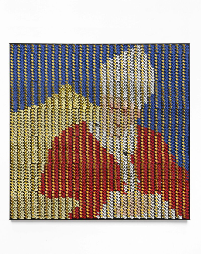 Thomas Bayrle, Pope II, 2021