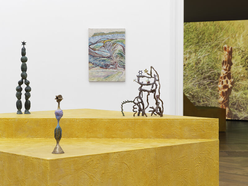 Diambe, Bees beings beans, Ausstellungsansicht, Kunsthalle Basel, 2026