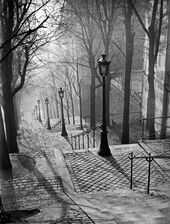Brassaï, Escalier de la Butte Montmartre, ca 1937