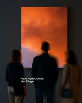 Ulrike Pichls Werk »Vom Aufleuchten der Dinge« in der gleichnamigen Ausstellung.