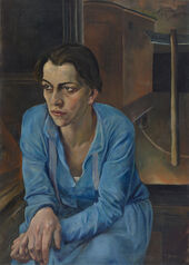 Rudolf Schlichter, Helene Weigel, 1928
