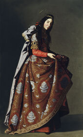 Francisco de Zurbarán, Die heilige Casilda, 1630-1635