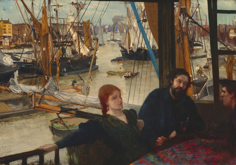 James McNeill Whistler, Wapping, 1860-4