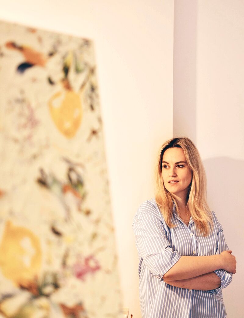 Die Künstlerin Marketa Hopkins.