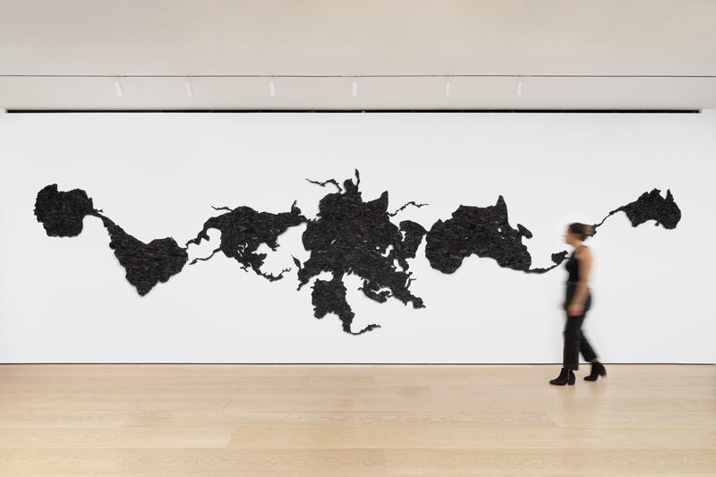 Installation view of Teresita Fernández, Island Universe 2, 2023