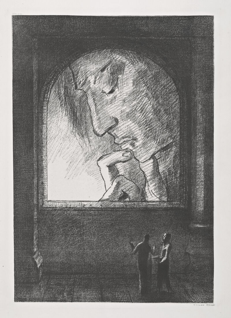 »Light«, 1893, Odilon Redon (French, 1840 – 1916)
