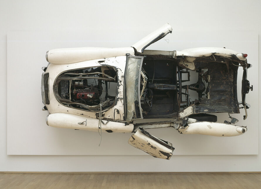 Arman, White Orchid, 1963
