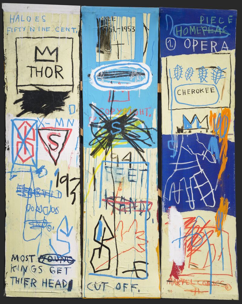 Jean-Michel Basquiat, Charles the First, 1982