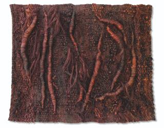 Magdalena Abakanowicz - Relief sombre de stefa