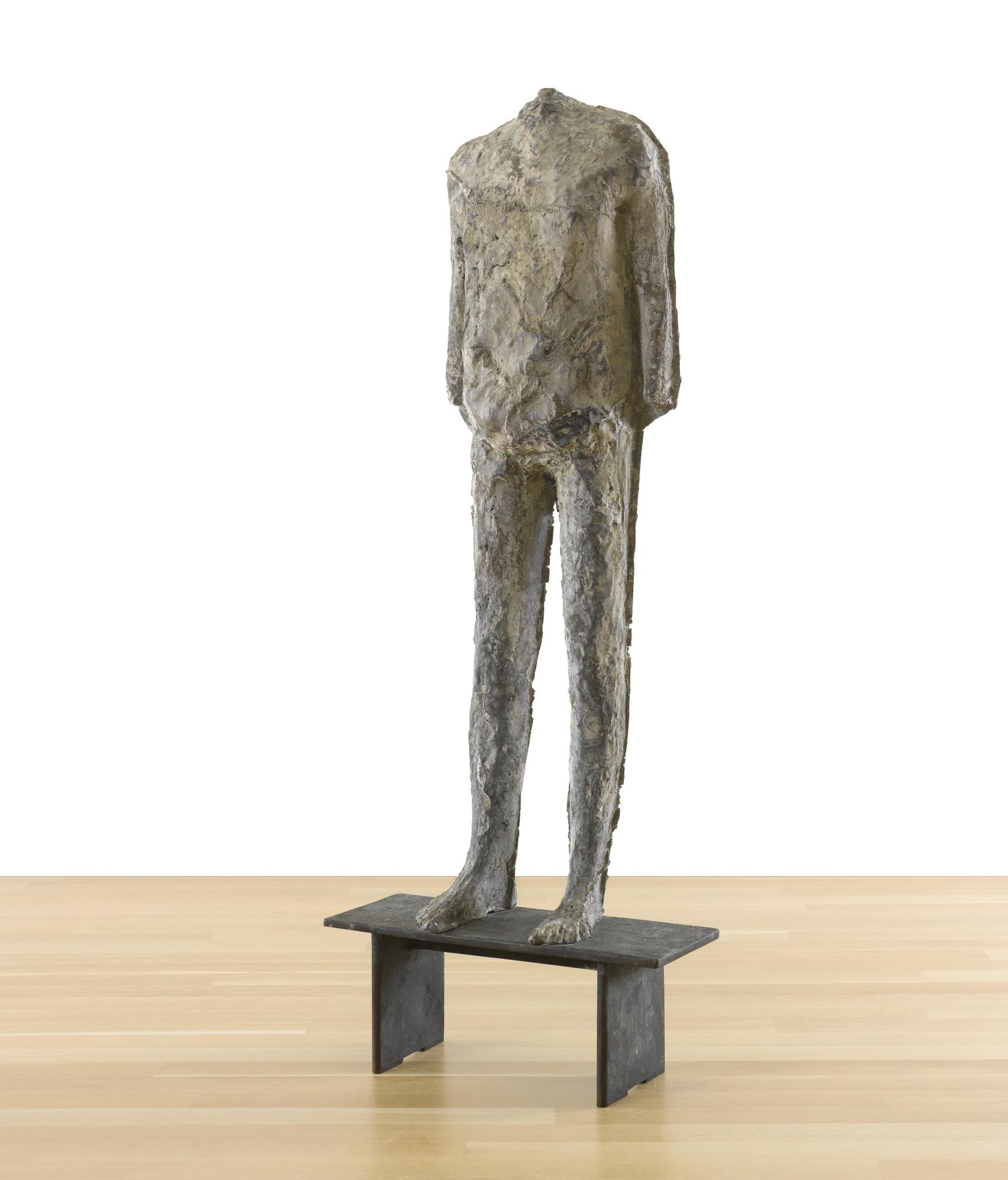 Magdalena Abakanowicz - Second Rupture Figure (On Bench)