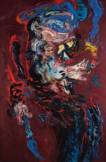 Maggi Hambling - Artist In Hot Studio