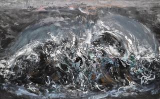 Maggi Hambling - Cascading Wave