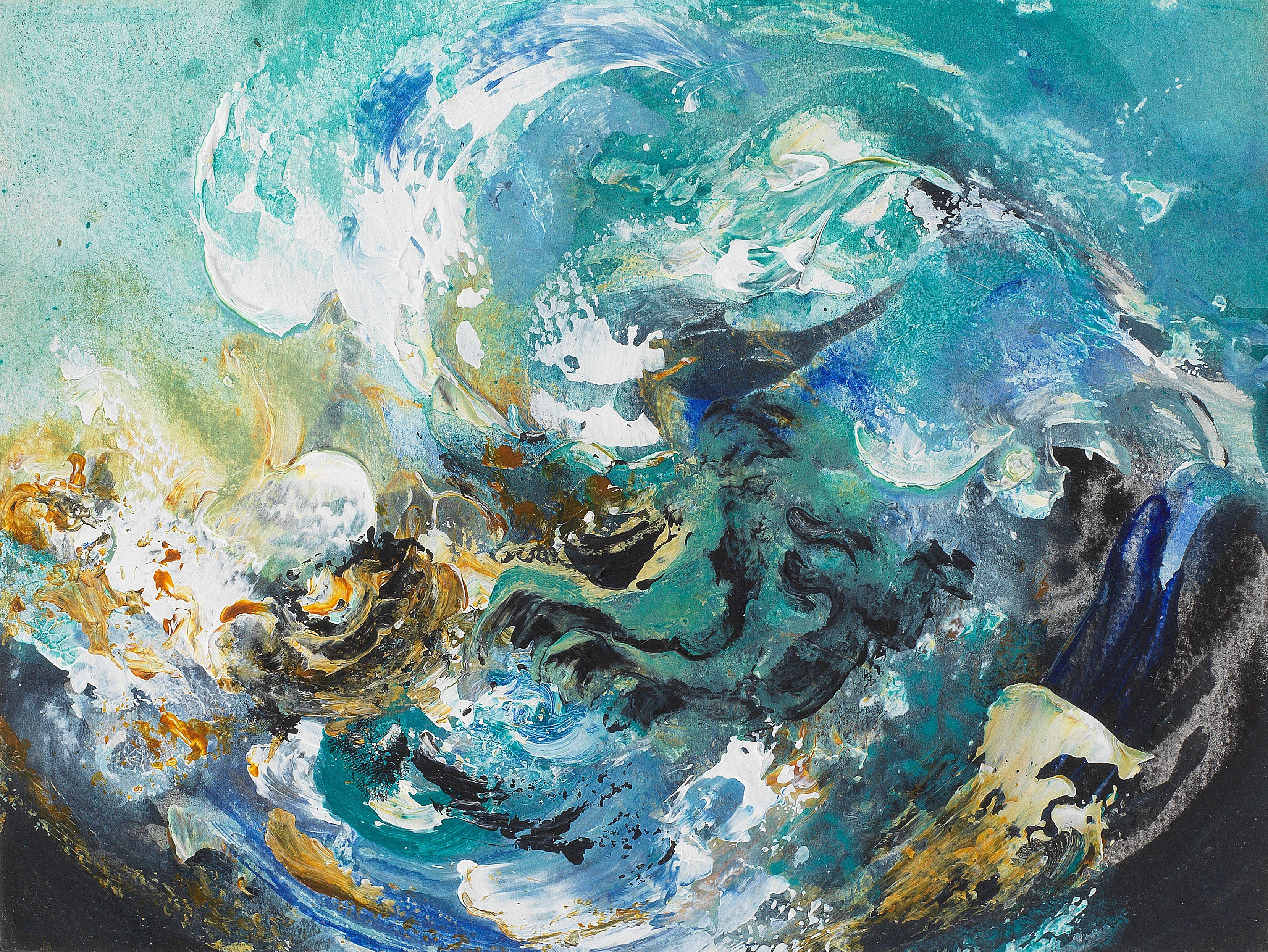Maggi Hambling - Laughing Summer Wave 2