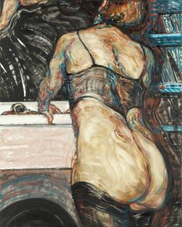 Maggi Hambling - Nude In Interior