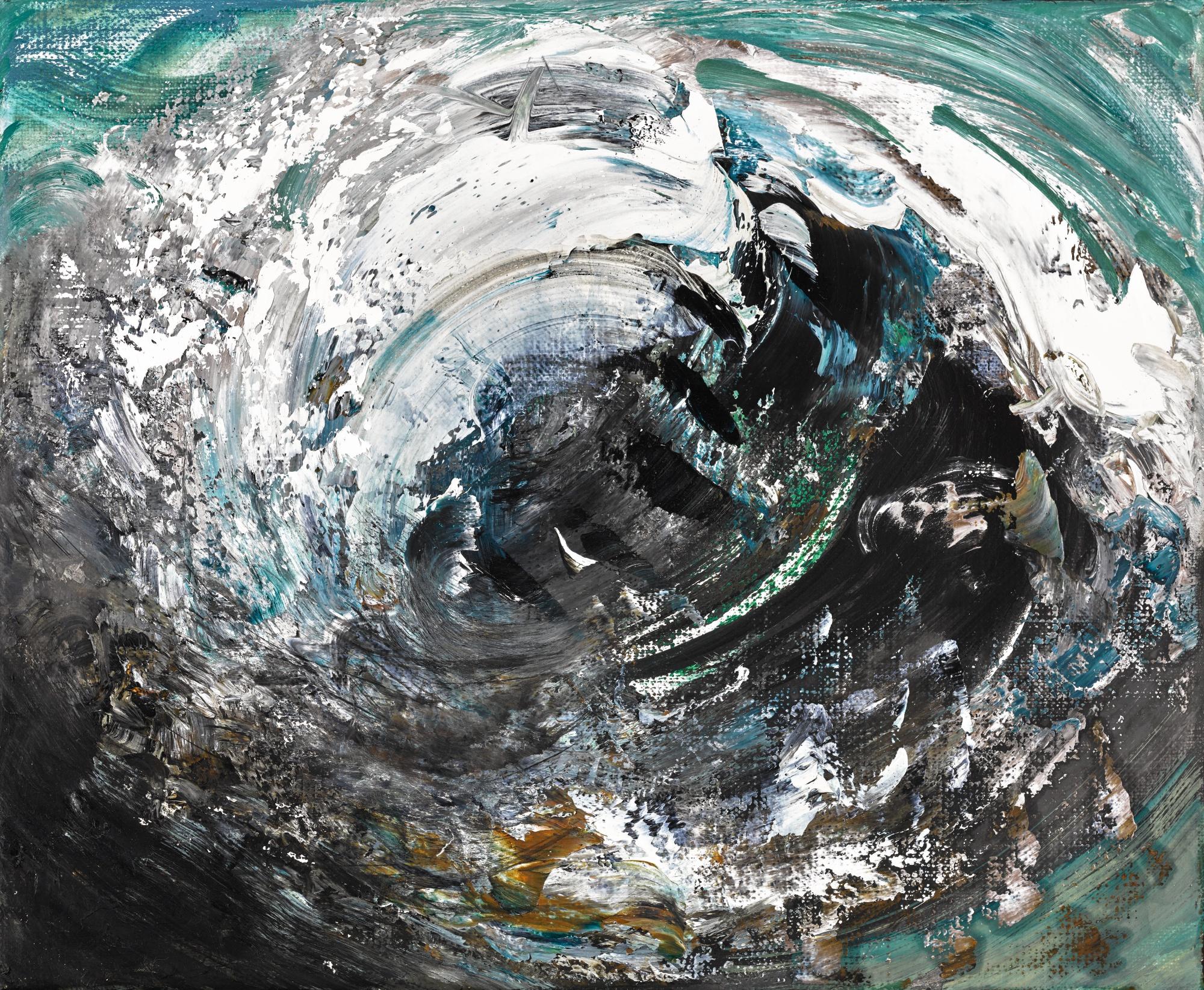 Maggi Hambling - Wave Breaks, May