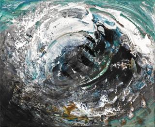 Maggi Hambling - Wave Breaks, May