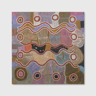 Maggie Napangardi Watson - Bush Potato Dreaming, 1990