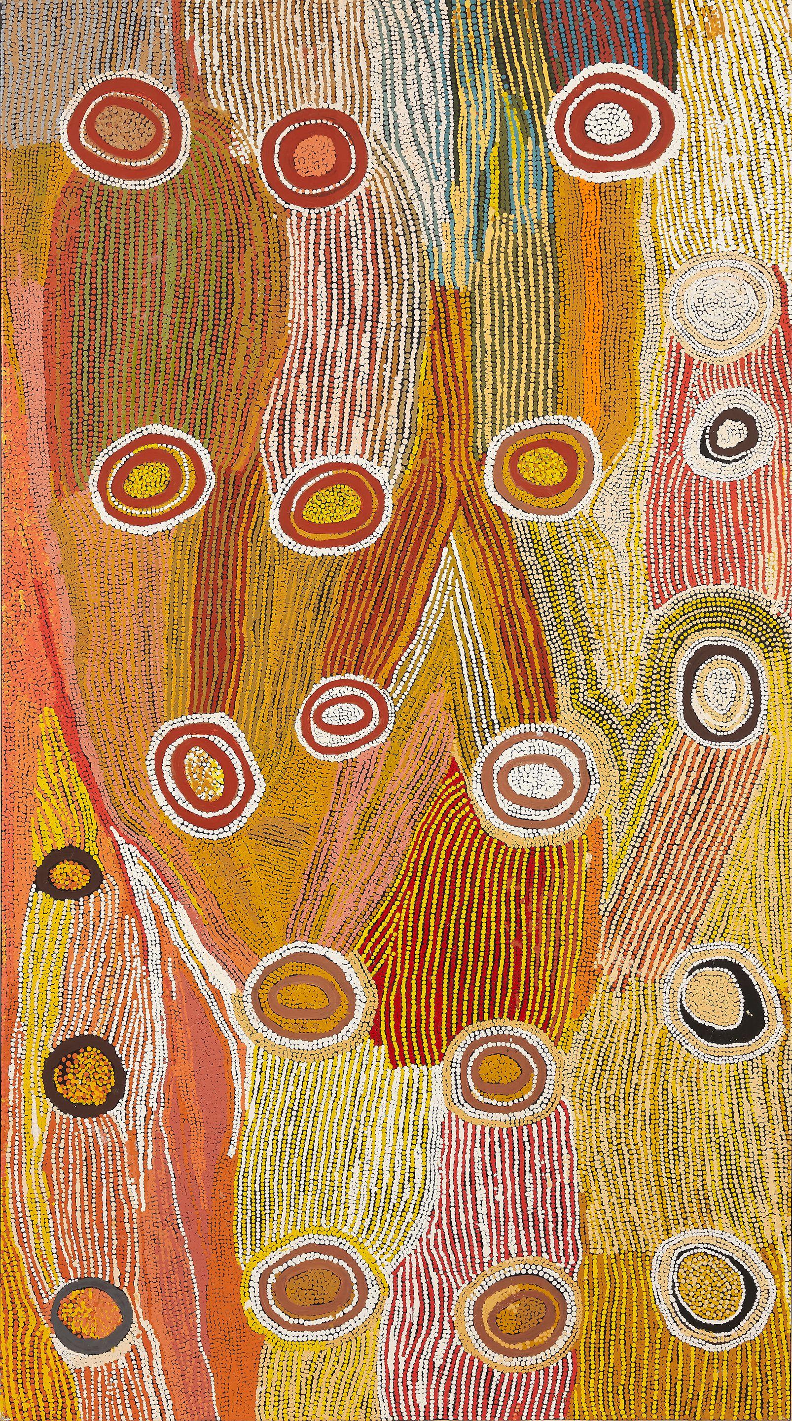 Maggie Napangardi Watson - Mina Mina, 1995