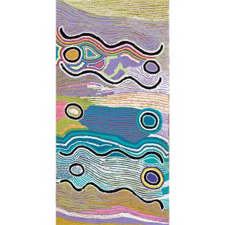 Maggie Napangardi Watson - Ngalyipi (Snake Vine) Jukurrpa