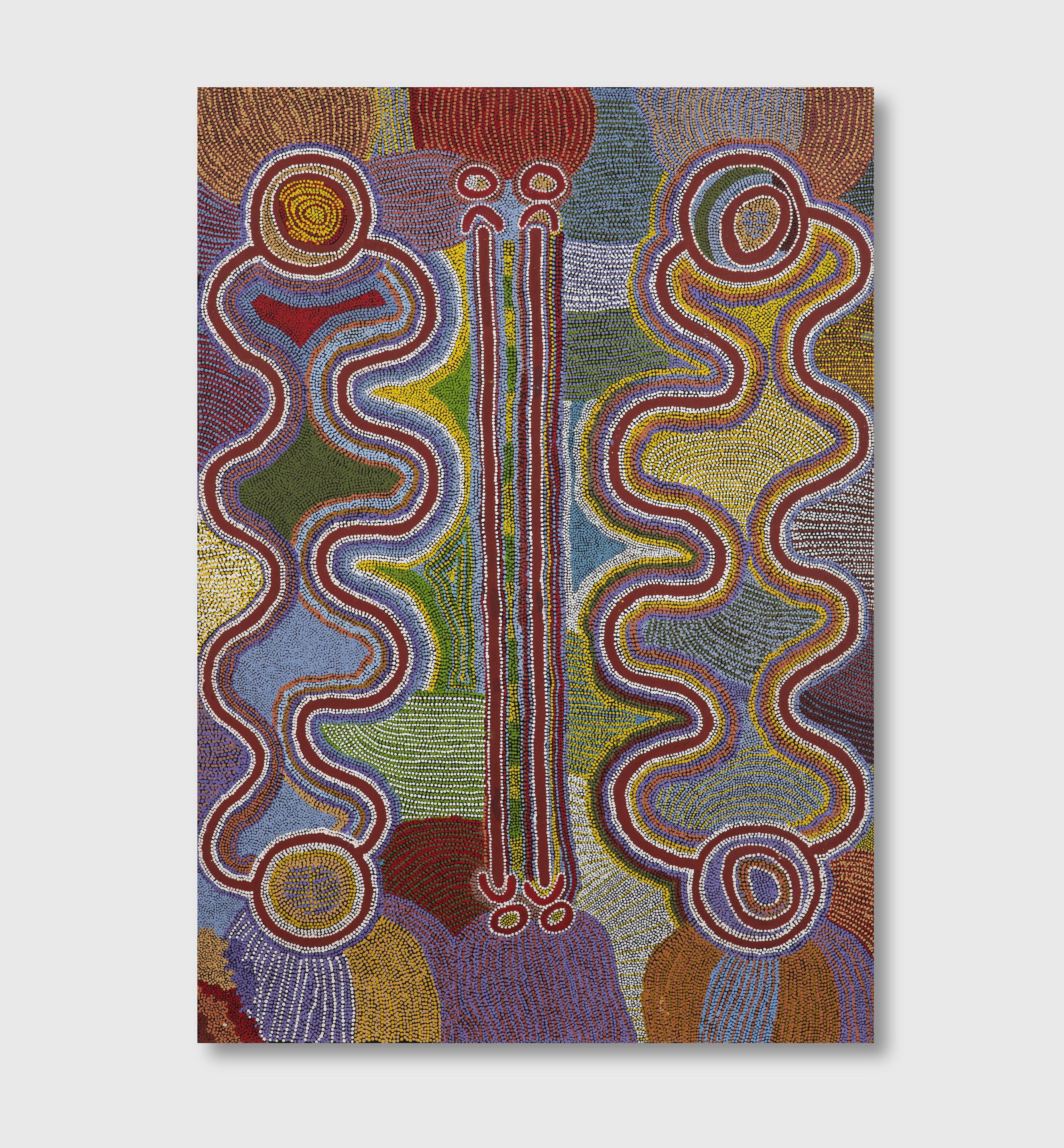 Maggie Napangardi Watson - Women\'s Dreaming at Janyinki, 1992