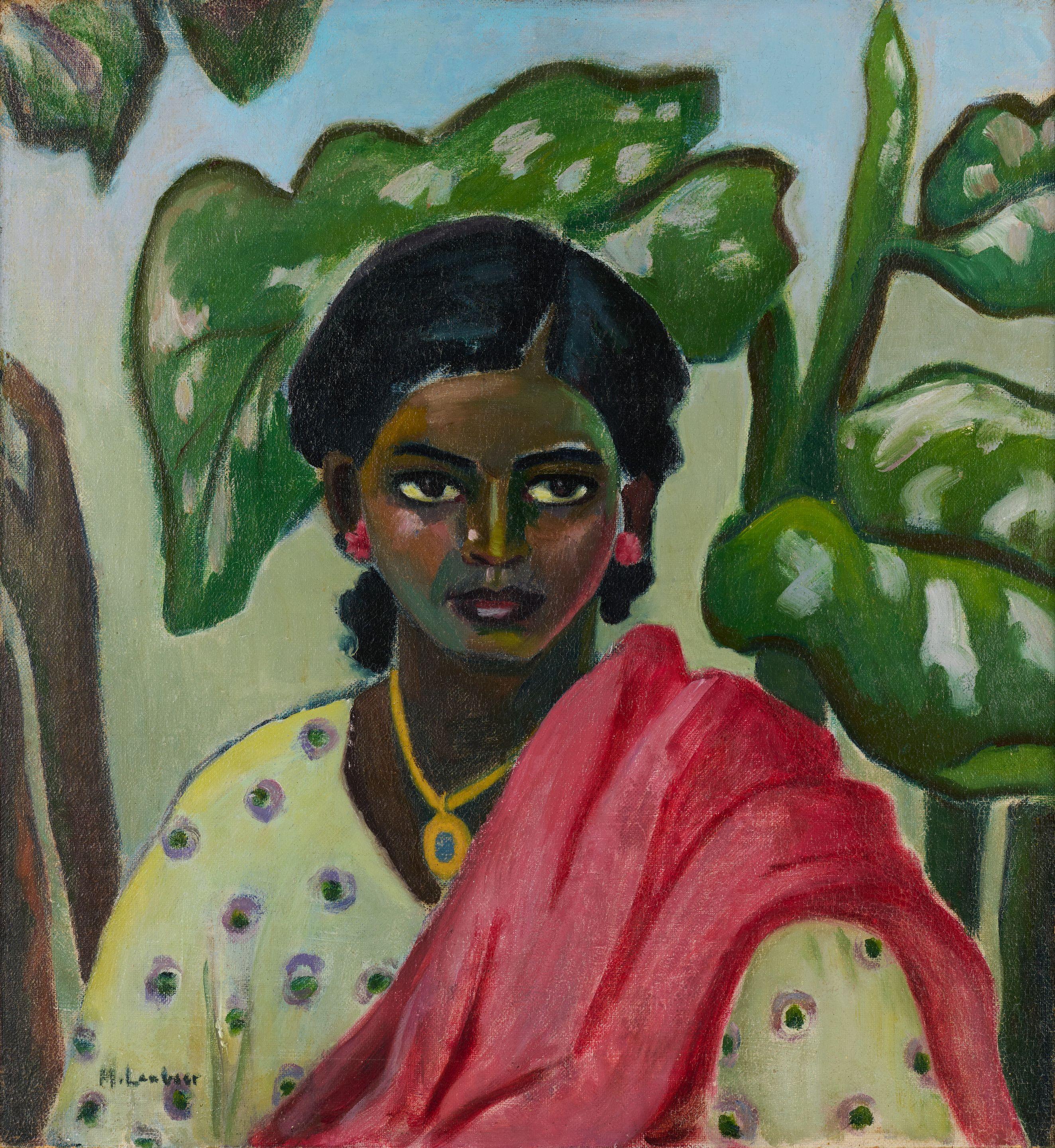 Maggie - Indian Girl (Framed)