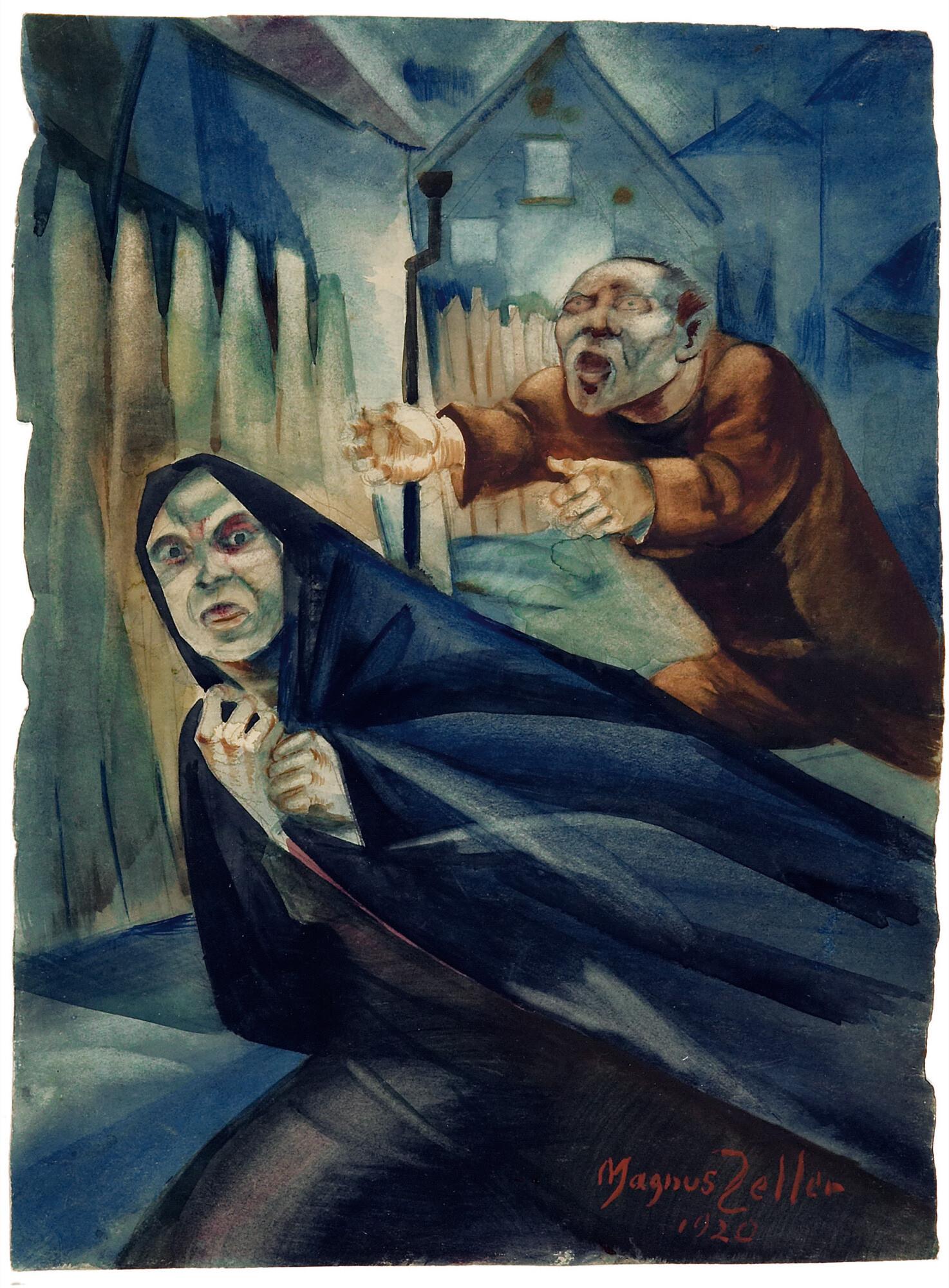 Magnus Zeller - Auf der Flucht.