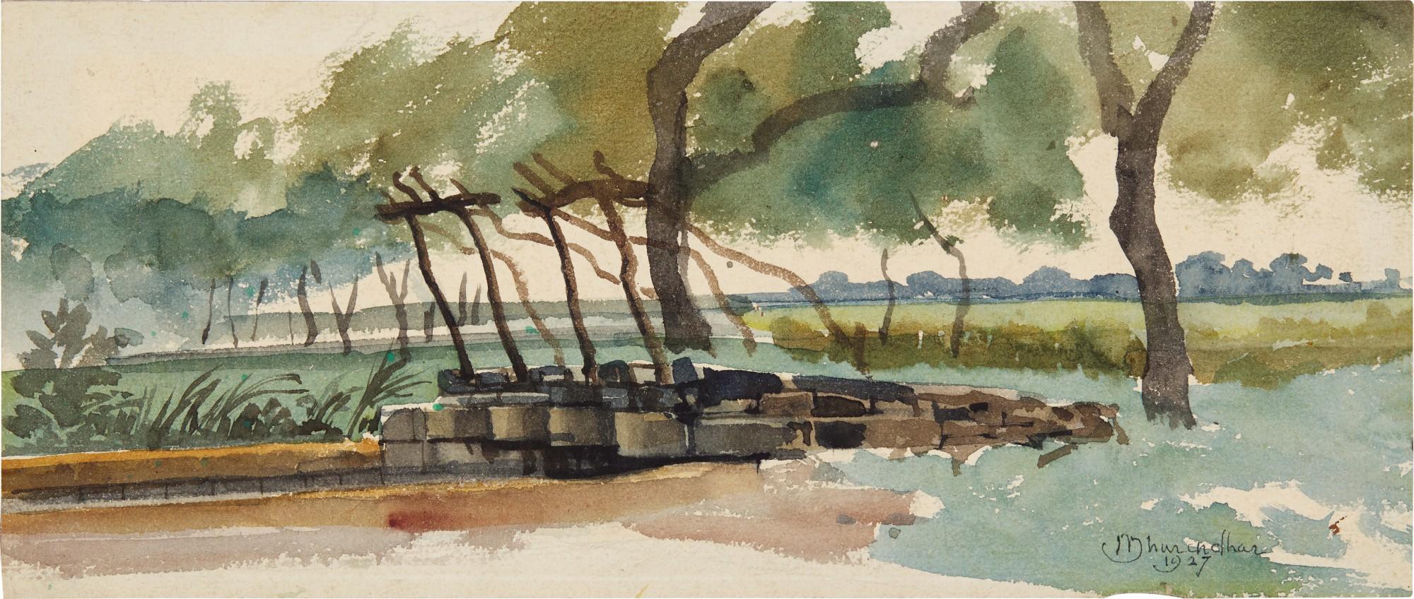 Mahadev Visvanath Dhurandhar - Untitled (Water Well)