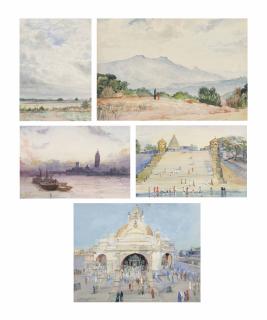 Mahadev Viswanath Dhurandhar - Untitled (Landscapes)