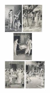 Mahadev Viswanath Dhurandhar - Untitled (Ramayana Series)